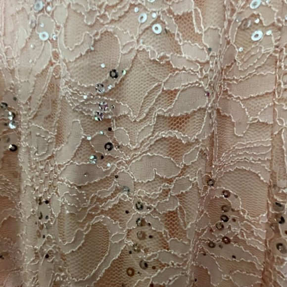 Strapless Formal, Prom, Wedding DRESS~size 7 (see measurements) - Picture 3 of 8